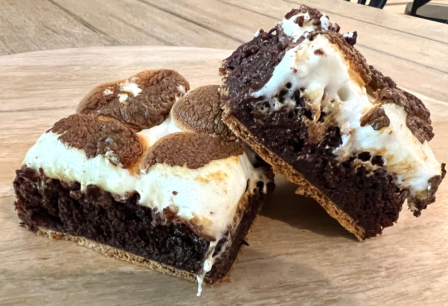 Brown Butter S’mores Sourdough Brownies